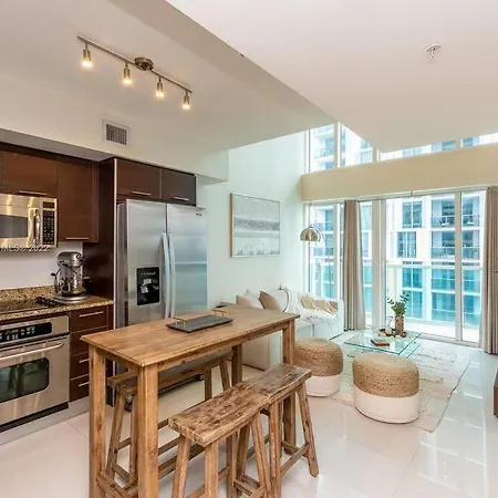 Beautiful Brickell Loft Apartment Miami Exterior photo